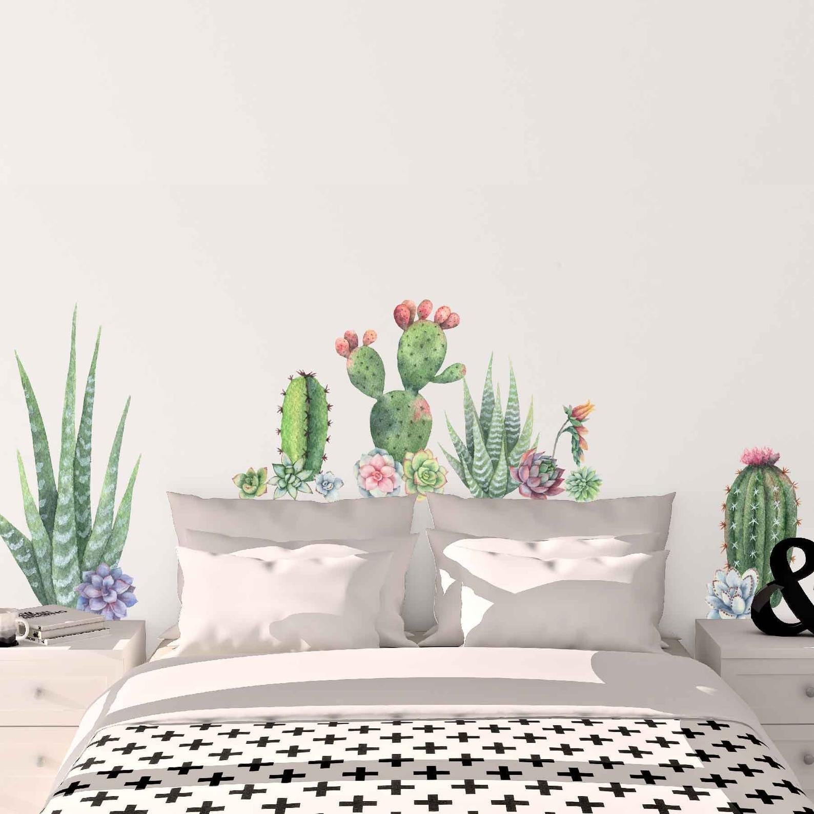 Succulents Wall Decals | Cactus Wall Stickers - Picture Perfect Decals
